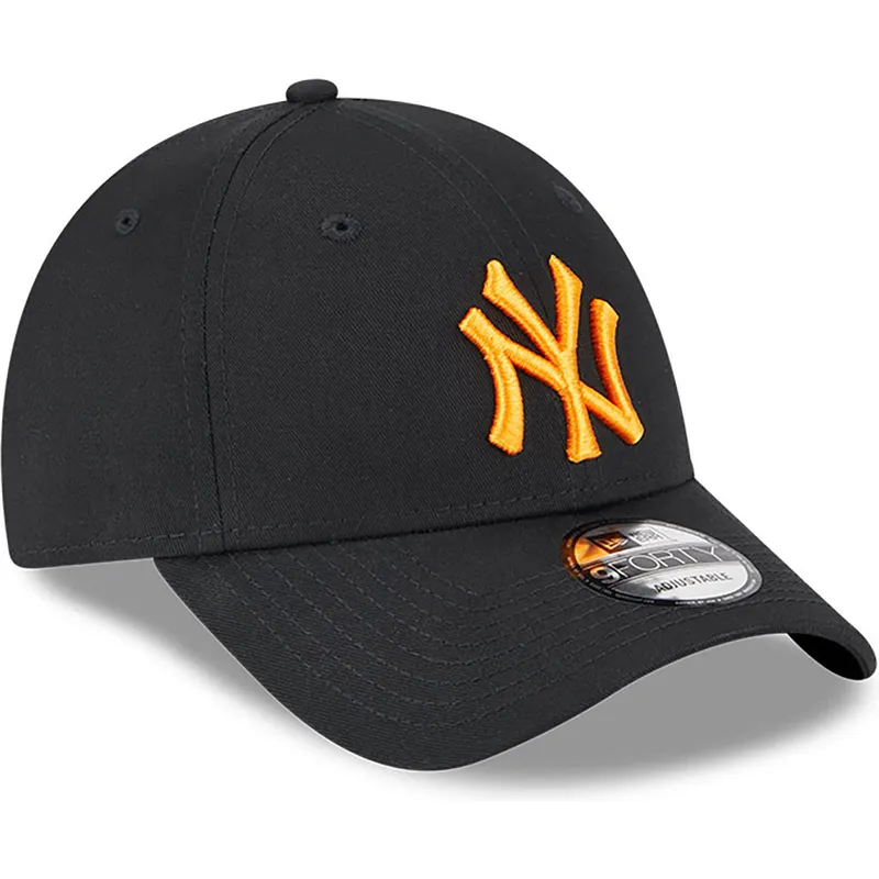 kasketter-buet-sort-justerbar-rem-9forty-league-essential-fra-new-york-yankees-mlb-af-new-era