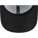 sort-justerbar-kasket-med-buet-skygge-og-orange-logo-9forty-league-essential-new-york-yankees-mlb-fra-new-era