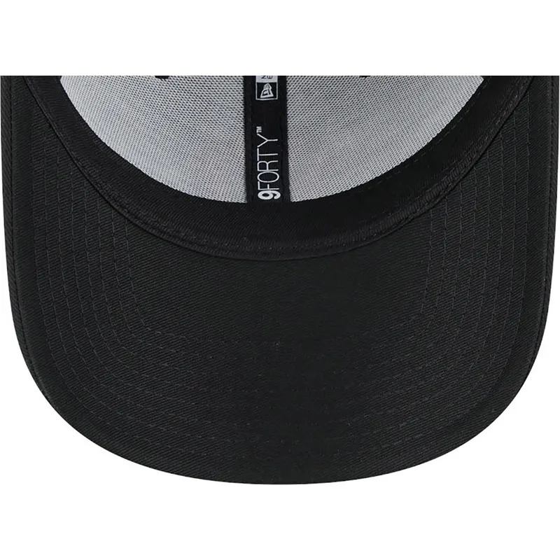 kasketter-buet-sort-justerbar-rem-9forty-league-essential-fra-new-york-yankees-mlb-af-new-era