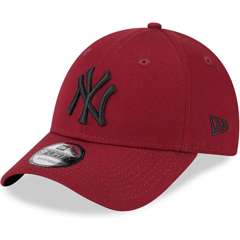 kasketter-buet-rod-justerbar-rem-negro-9forty-league-essential-fra-new-york-yankees-mlb-af-new-era kasketter-buet-rod-justerbar-rem-negro-9forty-league-essential-fra-new-york-yankees-mlb-af-new-era