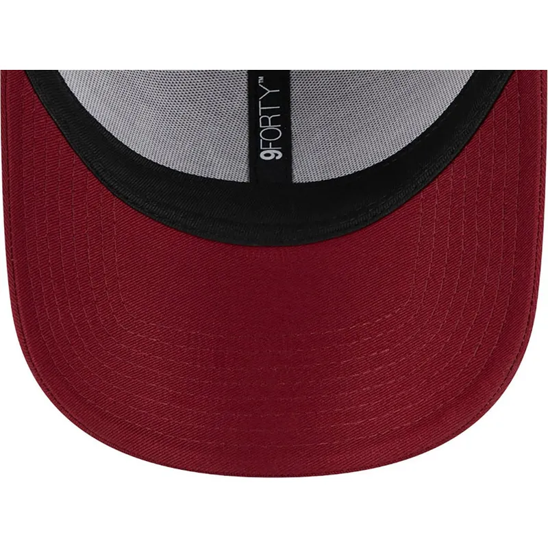 kasketter-buet-rod-justerbar-rem-negro-9forty-league-essential-fra-new-york-yankees-mlb-af-new-era kasketter-buet-rod-justerbar-rem-negro-9forty-league-essential-fra-new-york-yankees-mlb-af-new-era