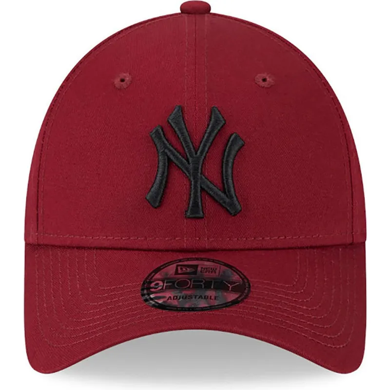 kasketter-buet-rod-justerbar-rem-negro-9forty-league-essential-fra-new-york-yankees-mlb-af-new-era kasketter-buet-rod-justerbar-rem-negro-9forty-league-essential-fra-new-york-yankees-mlb-af-new-era
