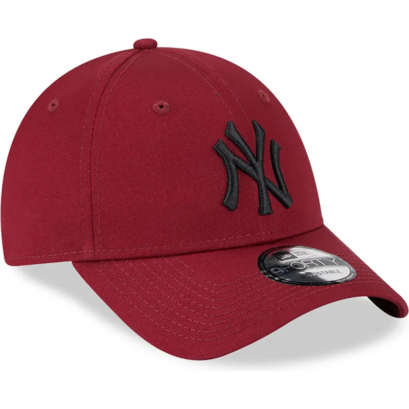 kasketter-buet-rod-justerbar-rem-negro-9forty-league-essential-fra-new-york-yankees-mlb-af-new-era kasketter-buet-rod-justerbar-rem-negro-9forty-league-essential-fra-new-york-yankees-mlb-af-new-era
