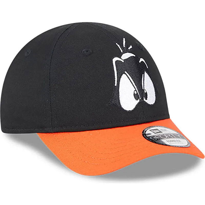 kasketter-buet-sort-justerbar-rem-til-barn-9forty-fra-pato-lucas-looney-tunes-af-new-era