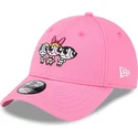 kasketter-buet-rosa-justerbar-rem-til-barn-9forty-fra-petalo-burbuja-y-cactus-las-supernenas-af-new-era