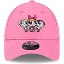 kasketter-buet-rosa-justerbar-rem-til-barn-9forty-fra-petalo-burbuja-y-cactus-las-supernenas-af-new-era