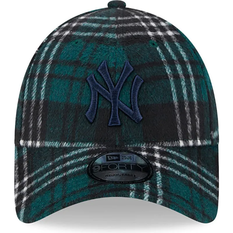 kasketter-buet-gron-justerbar-rem-9forty-check-fra-new-york-yankees-mlb-af-new-era kasketter-buet-gron-justerbar-rem-9forty-check-fra-new-york-yankees-mlb-af-new-era