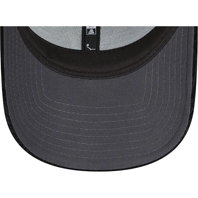 kasketter-buet-sort-justerbar-rem-9forty-wide-cord-fra-new-york-yankees-mlb-af-new-era