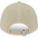 new-era-curved-brim-9forty-wide-cord-new-york-yankees-mlb-beige-adjustable-cap