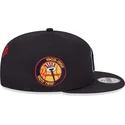 new-era-new-york-yankees-mlb-9fifty-side-patch-script-navybla-snapback-kasket-med-fladt-skygge-og-navyblat-logo