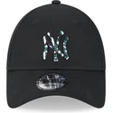 kasketter-buet-sort-justerbar-rem-9forty-seasonal-infill-fra-new-york-yankees-mlb-af-new-era
