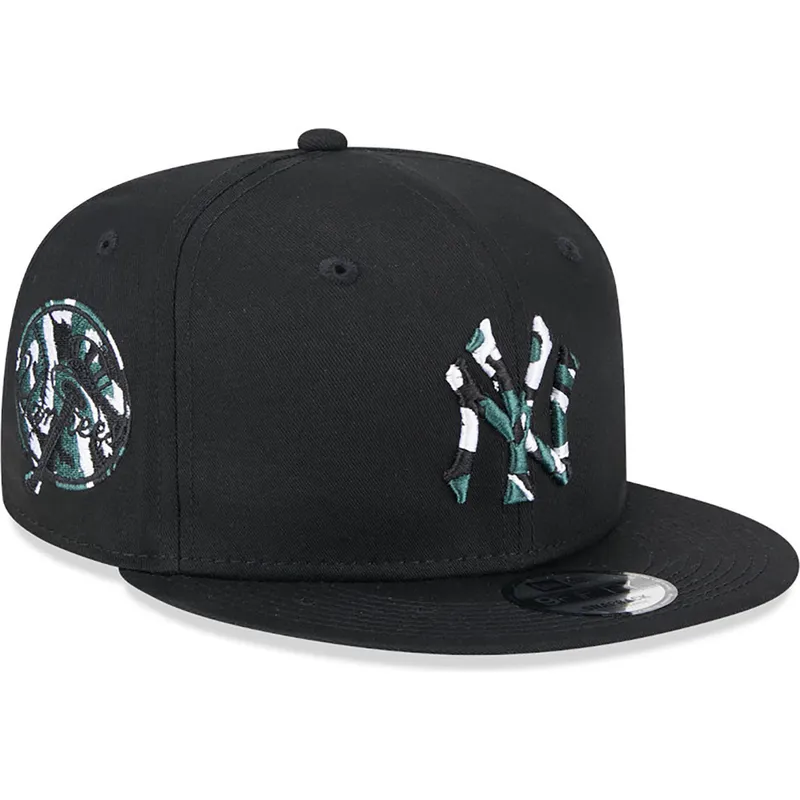 kasketter-flad-sort-snapback-9fifty-seasonal-infill-fra-new-york-yankees-mlb-af-new-era