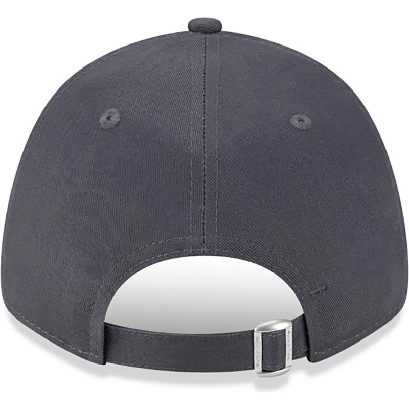 kasketter-buet-gra-justerbar-rem-9forty-metallic-fra-new-york-yankees-mlb-af-new-era kasketter-buet-gra-justerbar-rem-9forty-metallic-fra-new-york-yankees-mlb-af-new-era