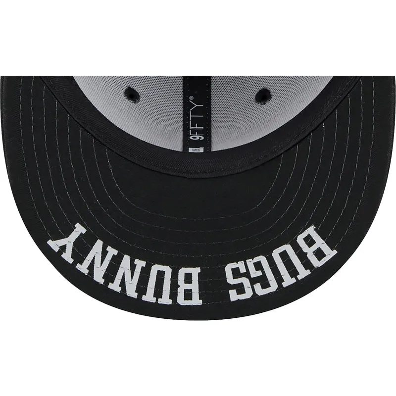 kasketter-flad-gra-snapback-9fifty-fra-bugs-bunny-looney-tunes-af-new-era