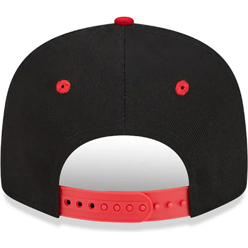 kasketter-flad-sort-snapback-9fifty-fra-silvestre-looney-tunes-af-new-era