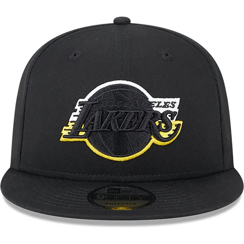kasketter-flad-sort-snapback-9fifty-split-fra-los-angeles-lakers-nba-af-new-era