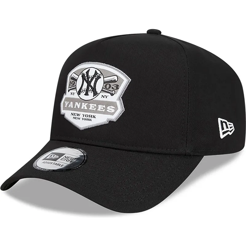 kasketter-buet-sort-snapback-a-frame-patch-fra-new-york-yankees-mlb-af-new-era