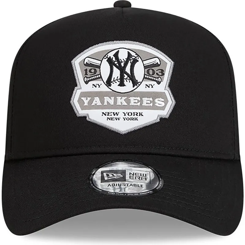 kasketter-buet-sort-snapback-a-frame-patch-fra-new-york-yankees-mlb-af-new-era