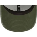 new-york-yankees-mlb-new-era-9forty-vasket-laerred-gron-justerbar-bojet-kasket-med-gront-logo