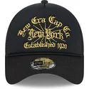 kasketter-buet-sort-snapback-a-frame-af-new-era