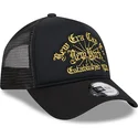 kasketter-buet-sort-snapback-a-frame-af-new-era