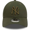 new-era-new-york-yankees-mlb-39thirty-league-essential-gron-buet-cap-med-justerbart-fit-og-gront-logo