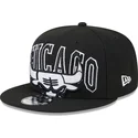 sort-flad-snapback-9fifty-kasket-tip-off-2023-fra-chicago-bulls-nba-fra-new-era