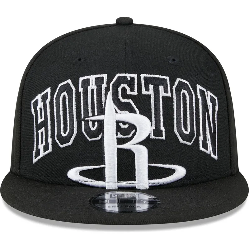 sort-flad-snapback-9fifty-kasket-tip-off-2023-fra-houston-rockets-nba-fra-new-era