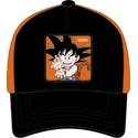 sort-og-orange-buet-snapback-son-goku-bornekasket-db3-gok4-dragon-ball-fra-capslab
