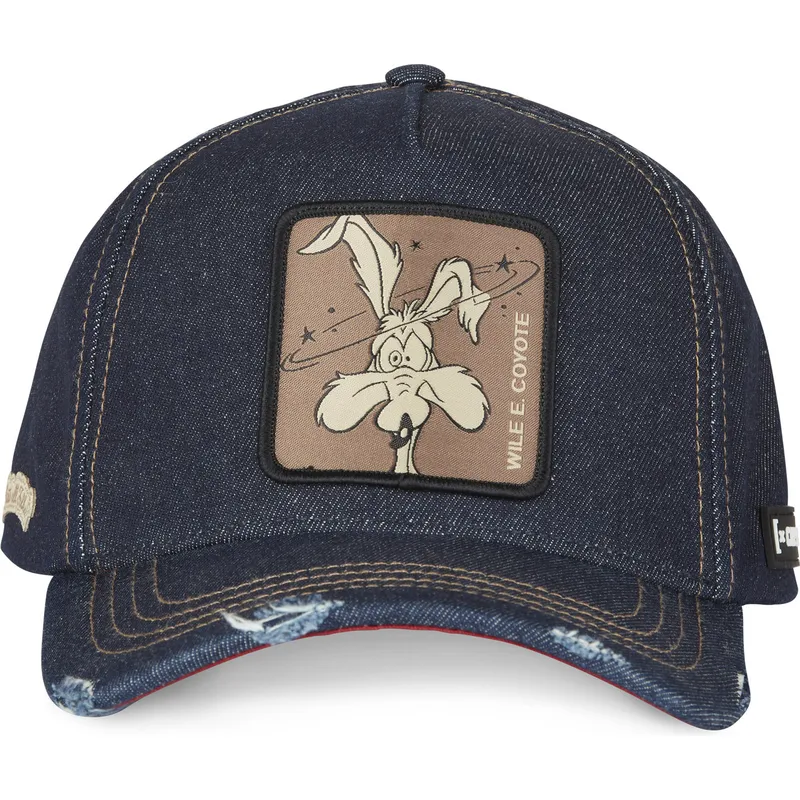 kasketter-buet-marinebla-snapback-coyote-looney-tunes-af-capslab