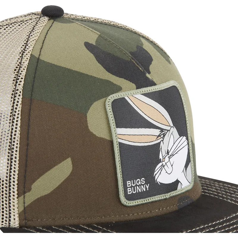 kasketter-flad-camouflage-snapback-bugs-bunny-looney-tunes-af-capslab
