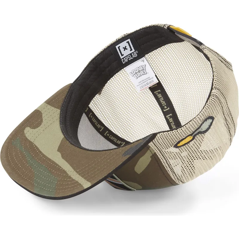 kasketter-flad-camouflage-snapback-bugs-bunny-looney-tunes-af-capslab