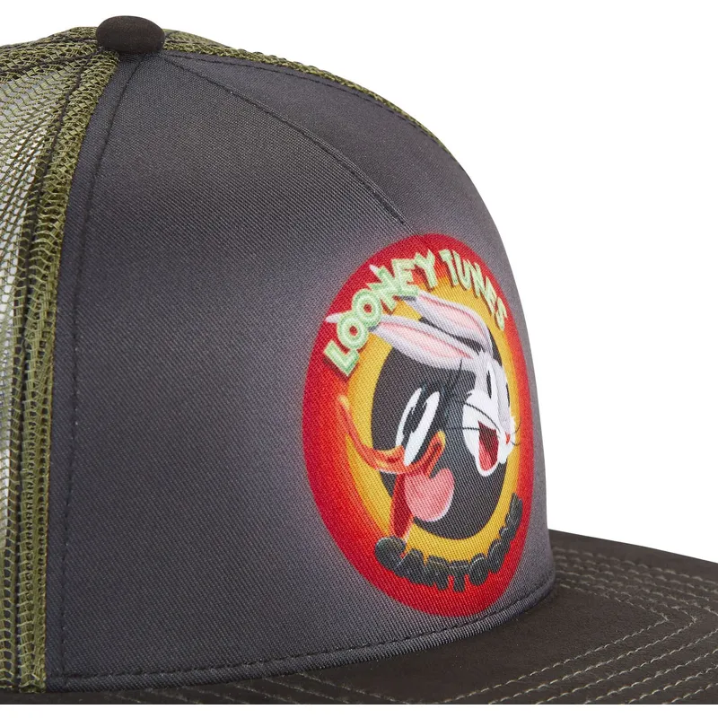 kasketter-flad-gra-snapback-bugs-bunny-og-anders-and-looney-tunes-af-capslab kasketter-flad-gra-snapback-bugs-bunny-og-anders-and-looney-tunes-af-capslab
