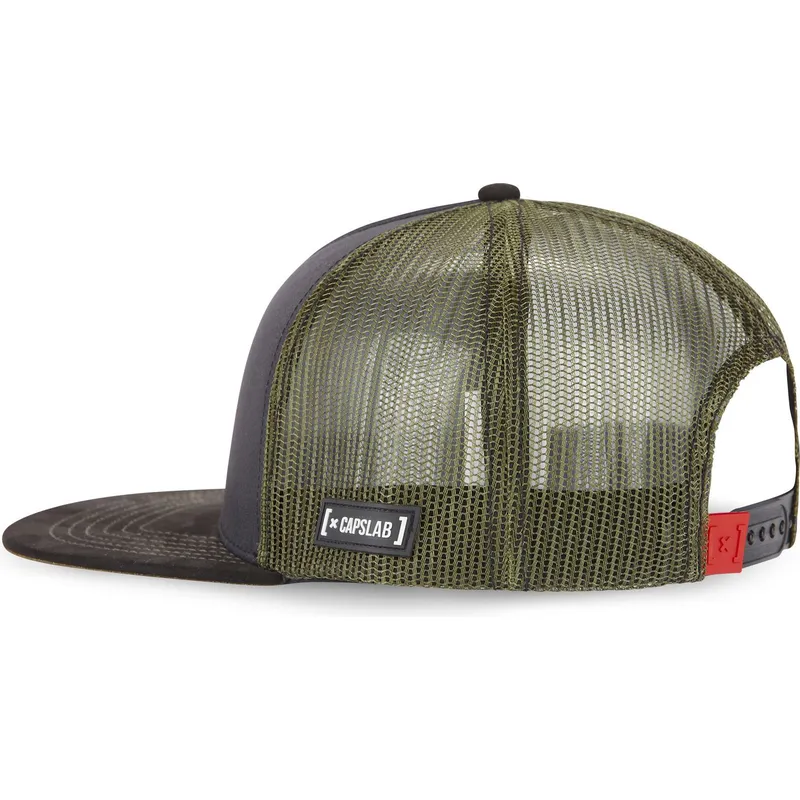 kasketter-flad-gra-snapback-bugs-bunny-og-anders-and-looney-tunes-af-capslab kasketter-flad-gra-snapback-bugs-bunny-og-anders-and-looney-tunes-af-capslab