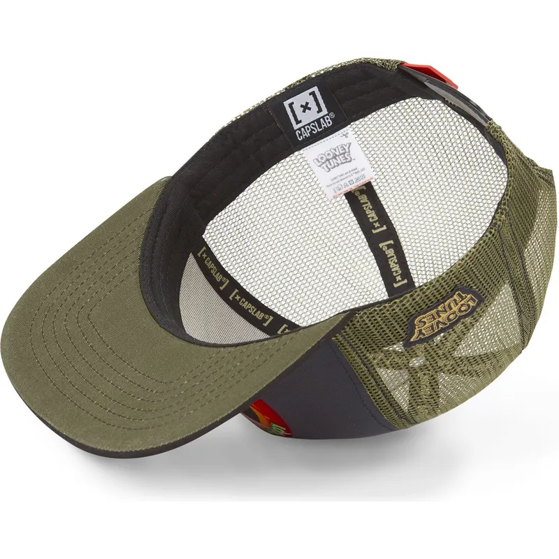 kasketter-flad-gra-snapback-bugs-bunny-og-anders-and-looney-tunes-af-capslab kasketter-flad-gra-snapback-bugs-bunny-og-anders-and-looney-tunes-af-capslab