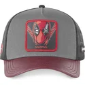 kasketter-buet-gra-snapback-deadpool-marvel-comics-af-capslab