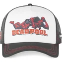 kasketter-buet-sort-snapback-deadpool-marvel-comics-af-capslab