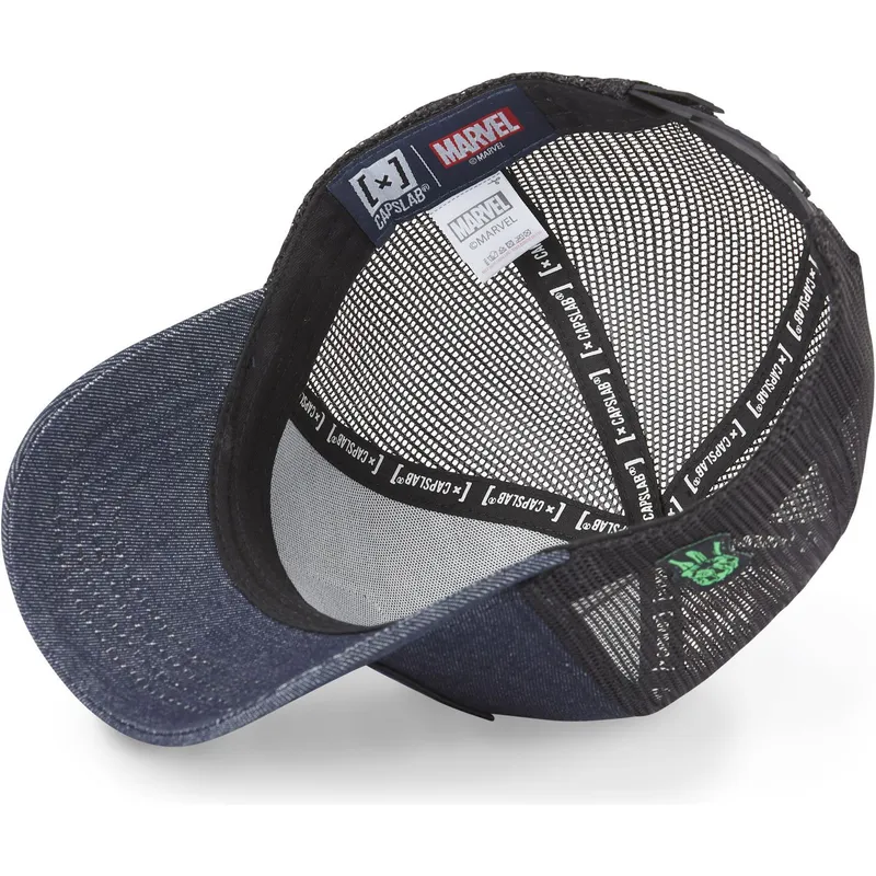 kasketter-buet-marinebla-snapback-hulk-marvel-comics-af-capslab