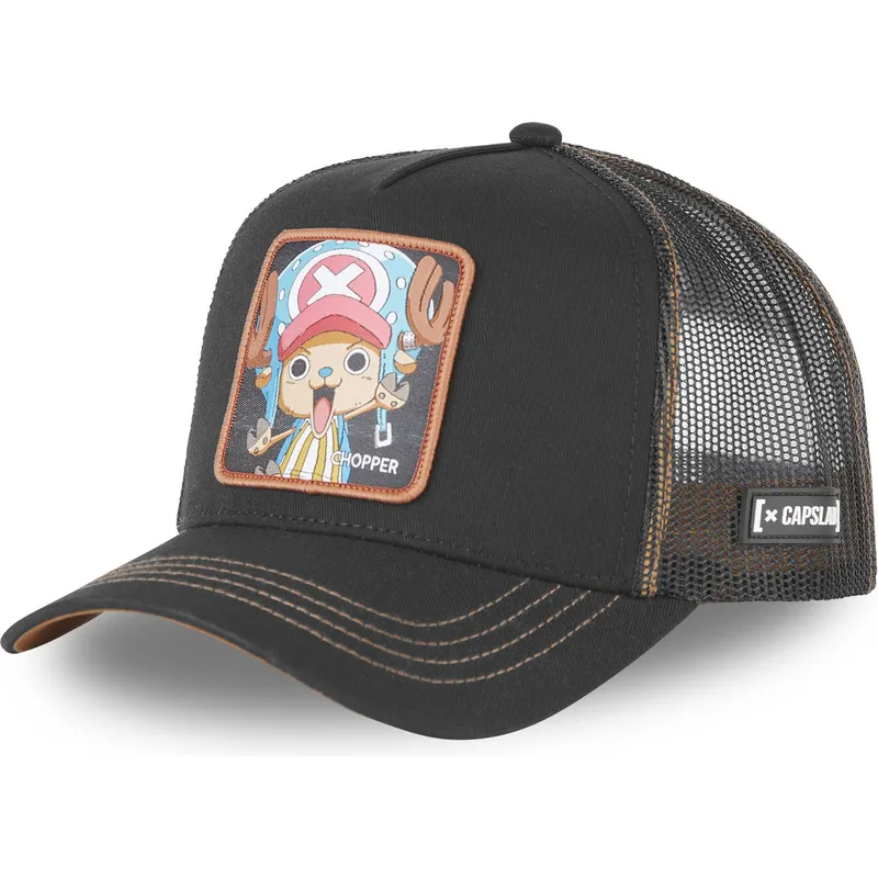 kasketter-buet-sort-snapback-tony-tony-chopper-one-piece-af-capslab