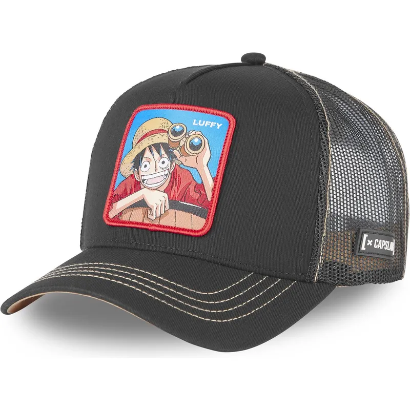 kasketter-buet-sort-snapback-monkey-d-luffy-one-piece-af-capslab