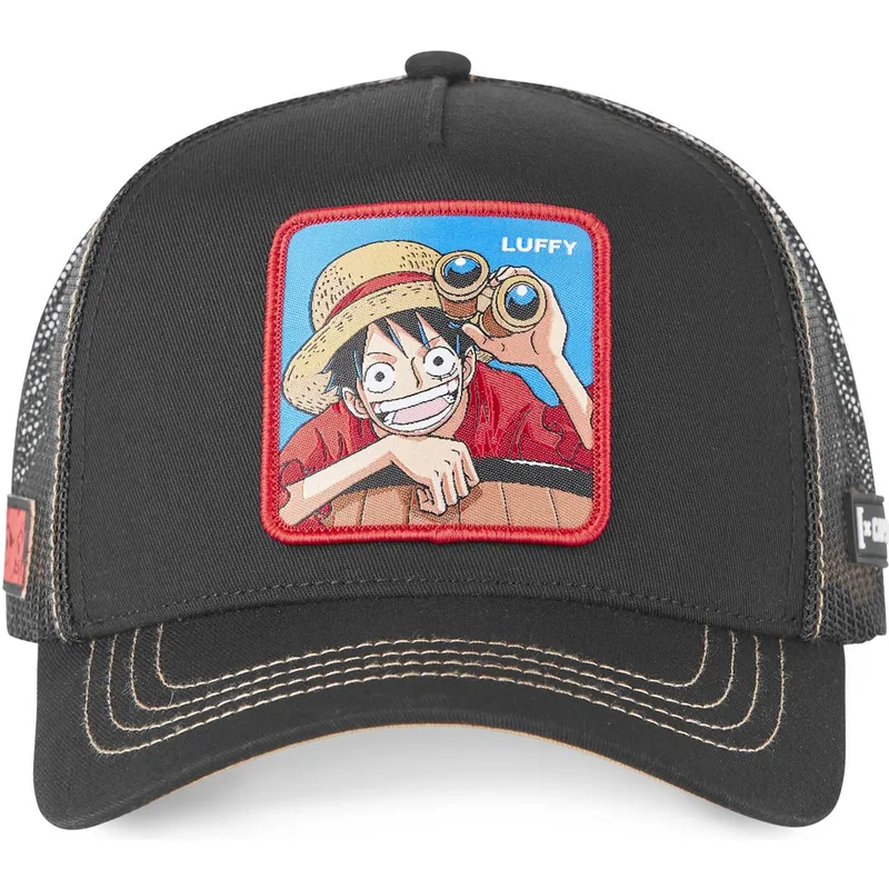 kasketter-buet-sort-snapback-monkey-d-luffy-one-piece-af-capslab
