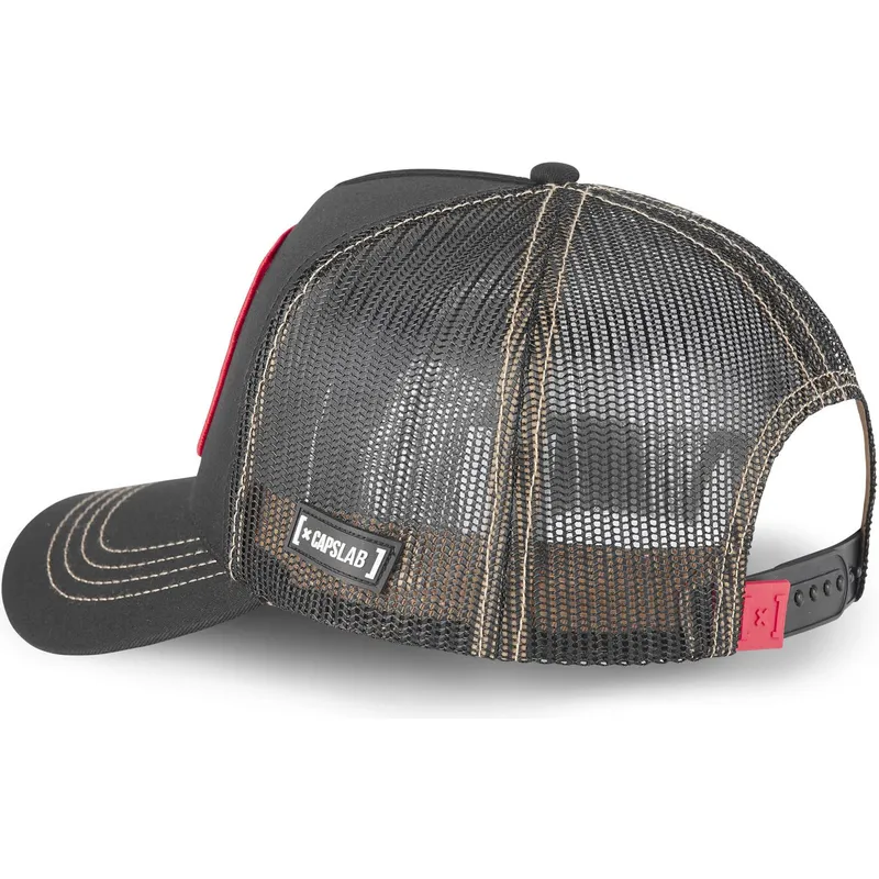 kasketter-buet-sort-snapback-monkey-d-luffy-one-piece-af-capslab