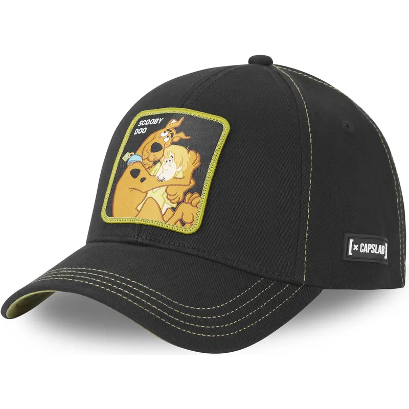 kasketter-buet-sort-snapback-scooby-doo-og-shaggy-rogers-scooby-doo-af-capslab