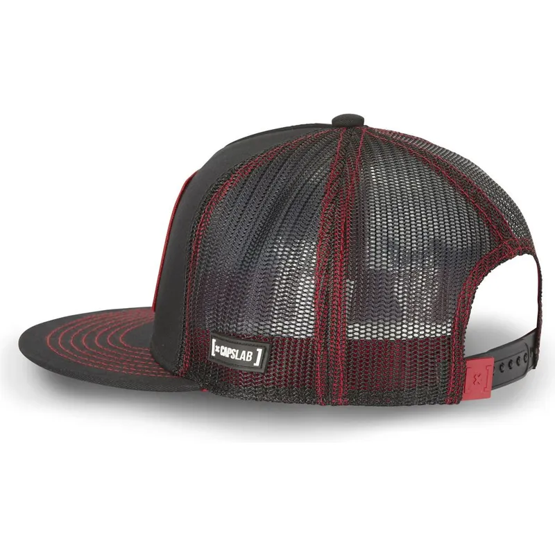 kasketter-flad-sort-snapback-robot-grendizer-robot-grendizer-af-capslab