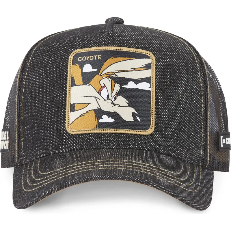 kasketter-buet-sort-snapback-coyote-looney-tunes-af-capslab