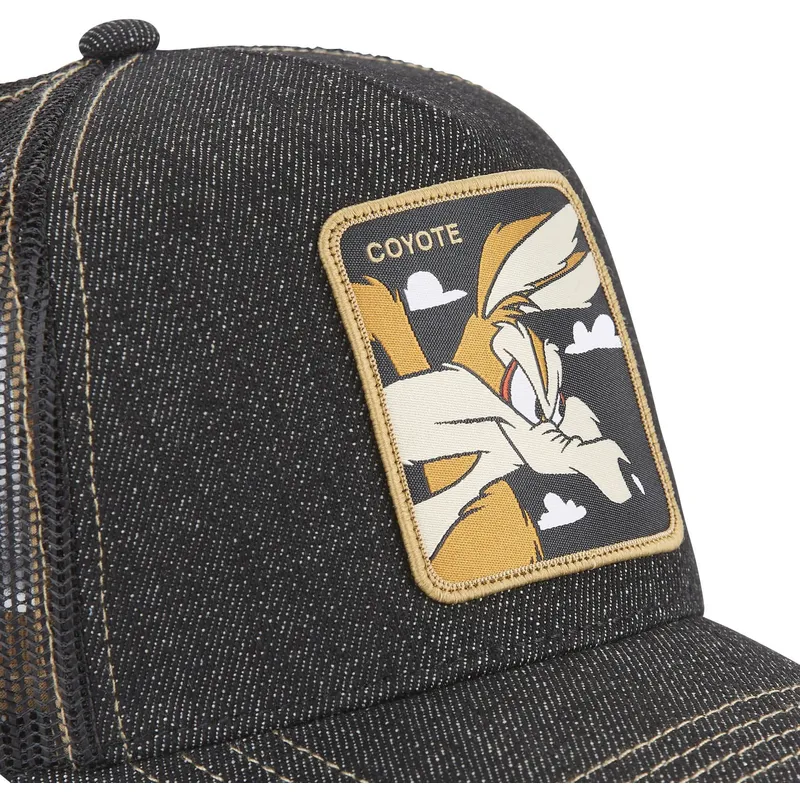 kasketter-buet-sort-snapback-coyote-looney-tunes-af-capslab