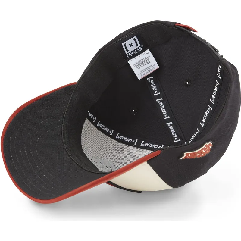 kasketter-buet-beige-snapback-bugs-bunny-looney-tunes-af-capslab
