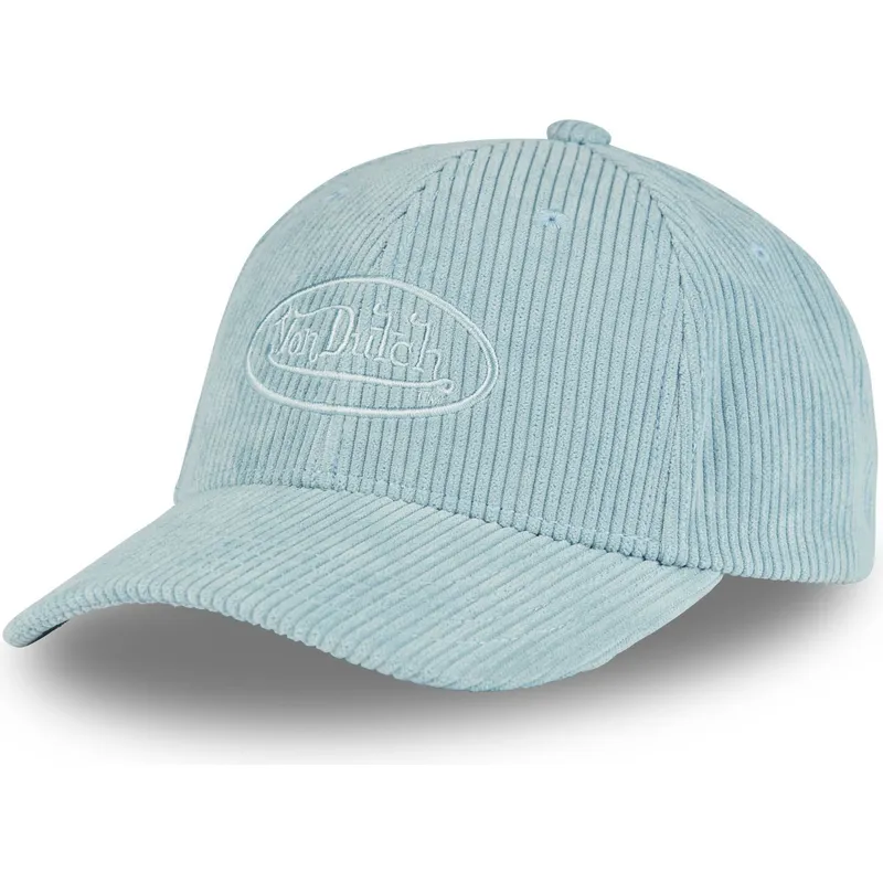 kasketter-buet-bla-justerbar-rem-af-von-dutch