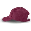 kasketter-buet-rod-justerbar-rem-af-von-dutch