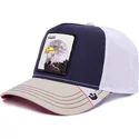 marinebla-og-hvid-trucker-kasket-med-orn-killer-mv-predator-the-farm-mvp-fra-goorin-bros